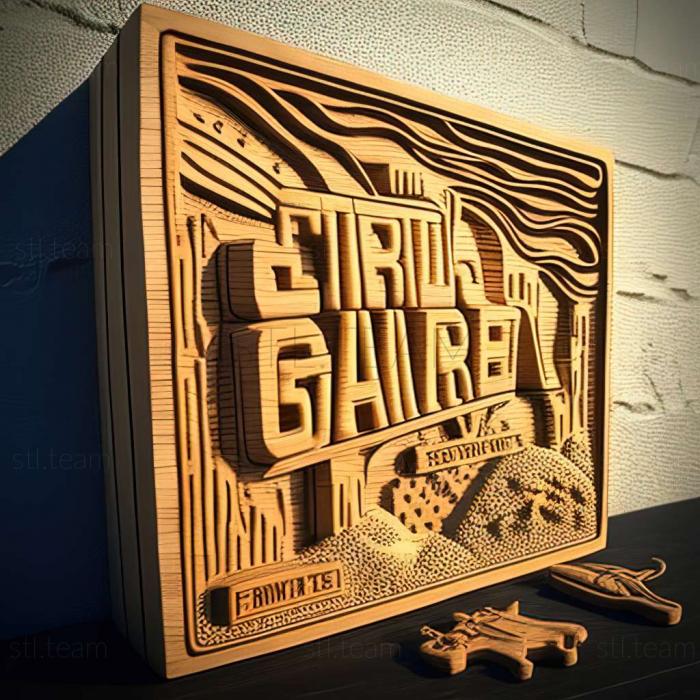 3D модель Игра Grand Theft Auto V, специальное издание (STL)
